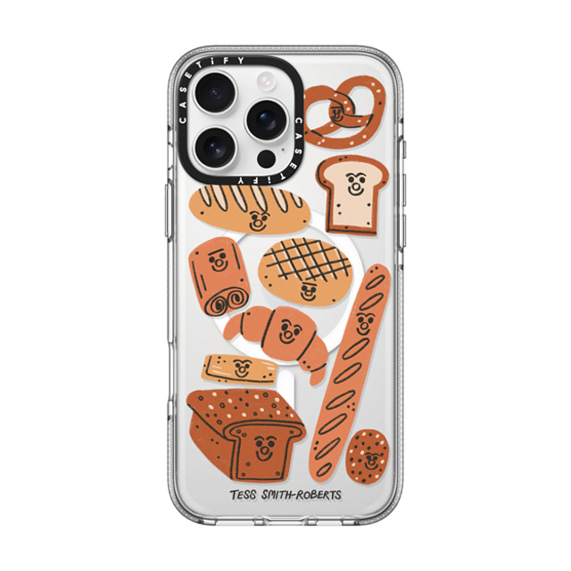 Tess Smith-Roberts x CASETiFY iPhone 16 Pro Max ケース クリア クリア ケース MagSafe対応 Bakery by Tess Smith-Roberts