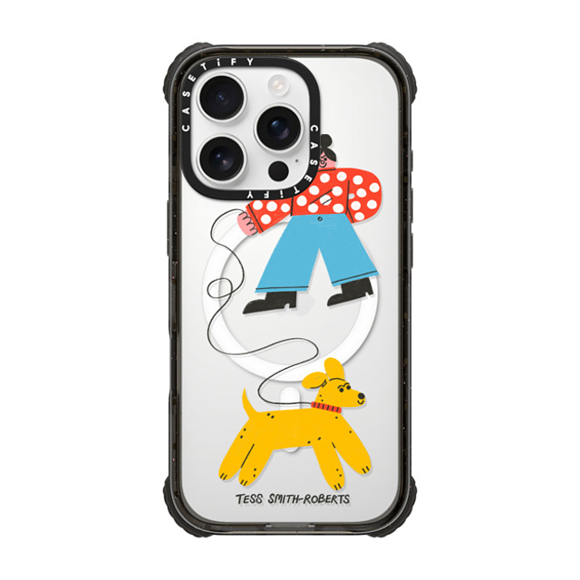 Tess Smith-Roberts x CASETiFY iPhone 16 Pro Case Dog,Animal Black ウルトラ インパクトケース MagSafe 対応 Dog Walk iPhone Case by Tess Smith-Roberts Father's Day Tess Smith-Roberts x CASETiFY iPhone 16 Pro Case Dog,Animal Black ウルトラ インパクトケース MagSafe 対応 Dog Walk iPhone Case by Tess Smith-Roberts Father's Day