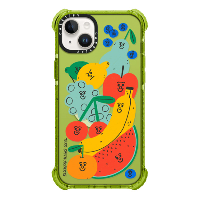 Tess Smith-Roberts x CASETiFY iPhone 14 Plus ケース Fruit,Cartoon Kiwi ウルトラ インパクトケース MagSafe 対応 Fruit Salad iPhone Case by Tess Smith-Roberts Father's Day Tess Smith-Roberts x CASETiFY iPhone 14 Plus ケース Fruit,Cartoon Kiwi ウルトラ インパクトケース MagSafe 対応 Fruit Salad iPhone Case by Tess Smith-Roberts Father's Day