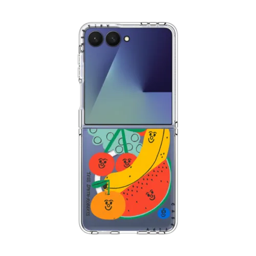 Galaxy Z Flip7 - Fruit Salad iPhone Case by Tess Smith-Roberts