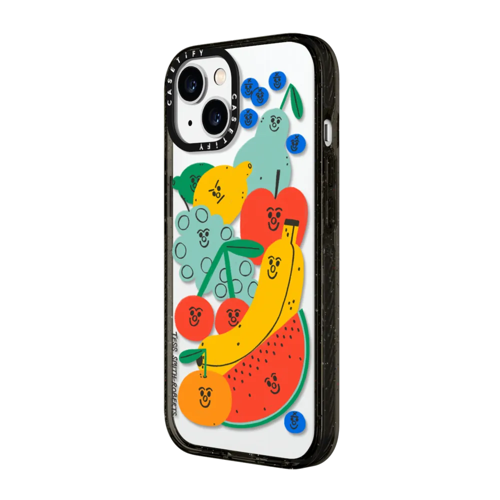 Impact iPhone 15 Case - Fruit Salad iPhone Case by Tess Smith-Roberts