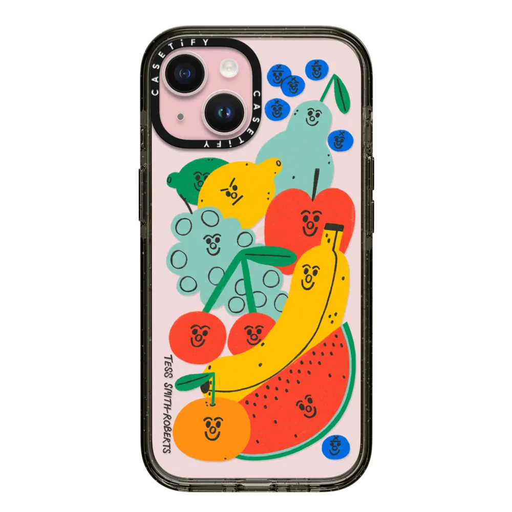 Impact iPhone 15 Case - Fruit Salad iPhone Case by Tess Smith-Roberts