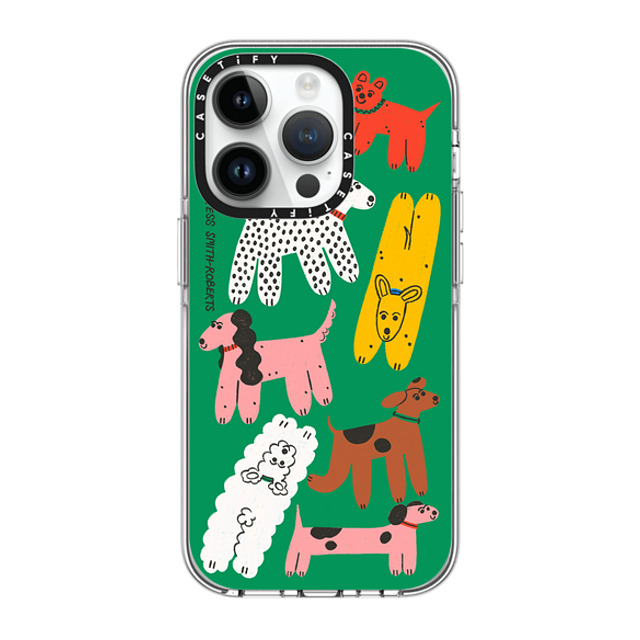 Tess Smith-Roberts x CASETiFY iPhone 14 Pro Case Clear Clear Case MagSafe Compatible Dog Park iPhone Case by Tess Smith-Roberts Tess Smith-Roberts x CASETiFY iPhone 14 Pro Case Clear Clear Case MagSafe Compatible Dog Park iPhone Case by Tess Smith-Roberts