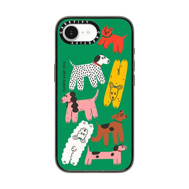 Tess Smith-Roberts x CASETiFY iPhone 16e Case Dog,Fruit Black Impact Case MagSafe Compatible Dog Park iPhone Case by Tess Smith-Roberts Back to School Tess Smith-Roberts x CASETiFY iPhone 16e Case Dog,Fruit Black Impact Case MagSafe Compatible Dog Park iPhone Case by Tess Smith-Roberts Back to School