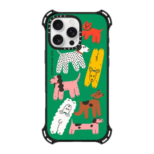 iPhone 16 Pro Max - Dog Park iPhone Case by Tess Smith-Roberts