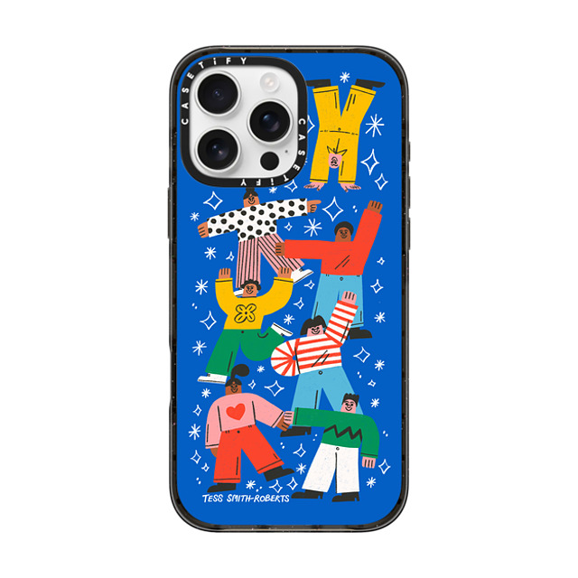 Tess Smith-Roberts x CASETiFY iPhone 16 Pro Max ケース Cartoon,Geometric ブラック インパクトケース Party iPhone Case by Tess Smith-Roberts Back to School Tess Smith-Roberts x CASETiFY iPhone 16 Pro Max ケース Cartoon,Geometric ブラック インパクトケース Party iPhone Case by Tess Smith-Roberts Back to School
