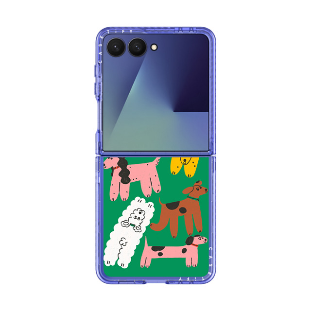 Tess Smith-Roberts x CASETiFY Galaxy Z Flip7 Case Dog,Fruit Glacier Blue Impact Magnetic Case Dog Park iPhone Case by Tess Smith-Roberts Tess Smith-Roberts x CASETiFY Galaxy Z Flip7 Case Dog,Fruit Glacier Blue Impact Magnetic Case Dog Park iPhone Case by Tess Smith-Roberts