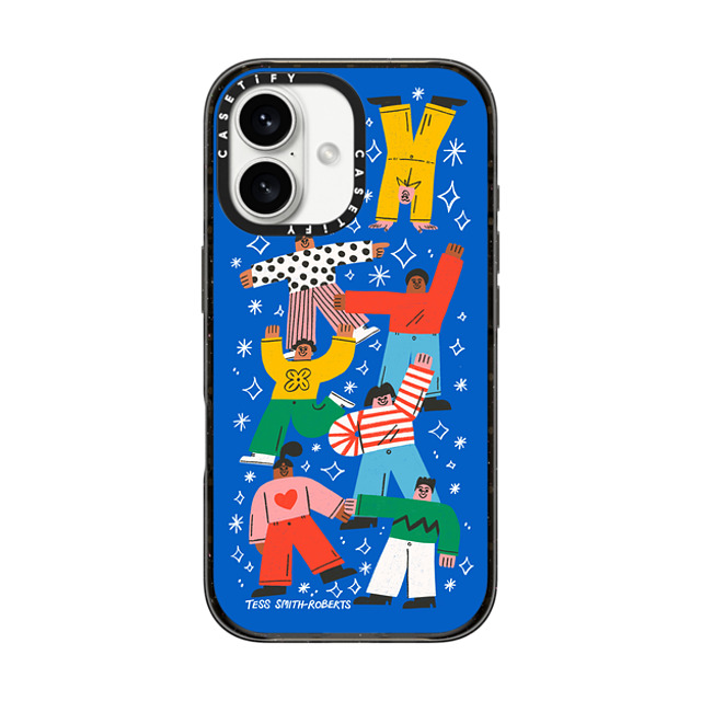 Tess Smith-Roberts x CASETiFY iPhone 16 ケース Cartoon,Geometric ブラック インパクトケース MagSafe対応 Party iPhone Case by Tess Smith-Roberts Back to School Tess Smith-Roberts x CASETiFY iPhone 16 ケース Cartoon,Geometric ブラック インパクトケース MagSafe対応 Party iPhone Case by Tess Smith-Roberts Back to School