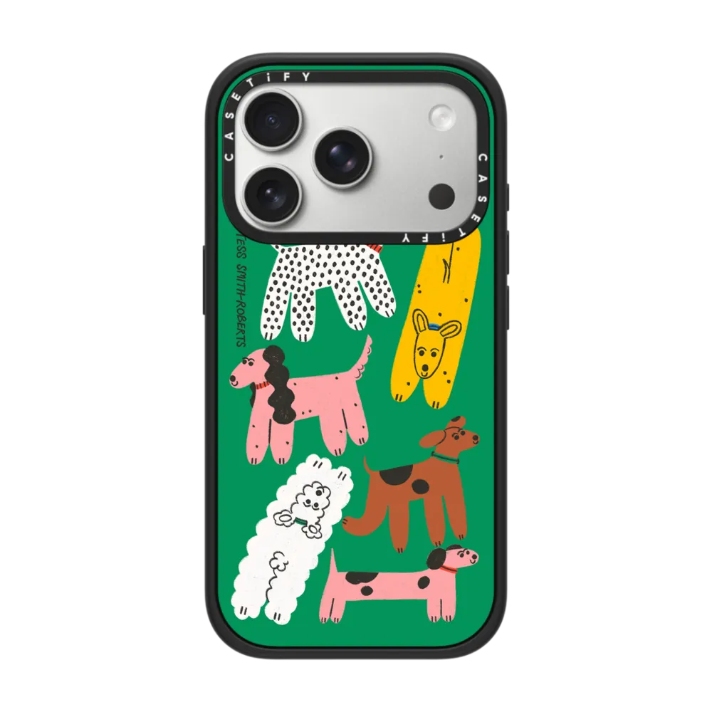 Impact iPhone 17 Pro Case MagSafe Compatible - Dog Park iPhone Case by Tess Smith-Roberts