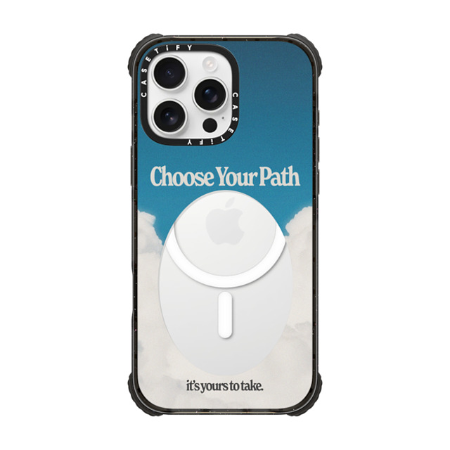 Niko Mukelyan x CASETiFY iPhone 16 Pro Max Case Cloud,Quote Black ウルトラ インパクトケース MagSafe 対応 Choose Your Path by Niko Mukelyan Mother's Day Niko Mukelyan x CASETiFY iPhone 16 Pro Max Case Cloud,Quote Black ウルトラ インパクトケース MagSafe 対応 Choose Your Path by Niko Mukelyan Mother's Day