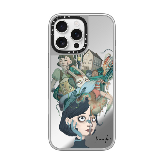 Lauren Tsai x CASETiFY iPhone 16 Pro Max Case シルバー (シルバーバンパー) ミラーケース MagSafe対応 Unreal inc. Lauren Tsai x CASETiFY iPhone 16 Pro Max Case シルバー (シルバーバンパー) ミラーケース MagSafe対応 Unreal inc.