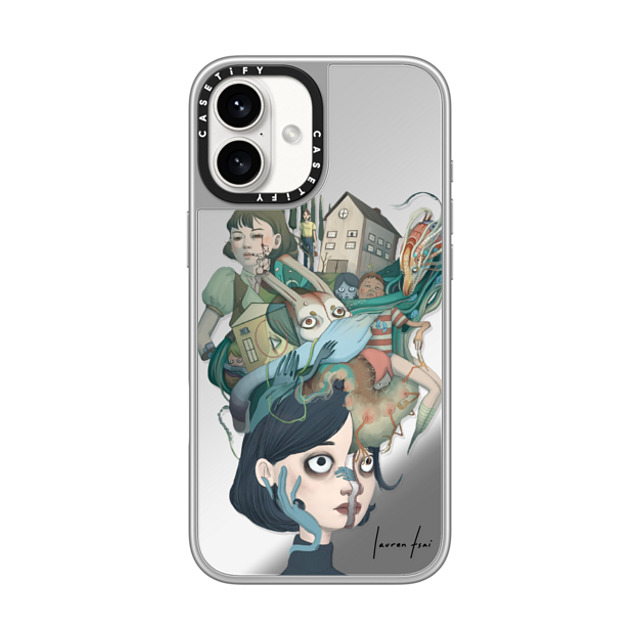 Lauren Tsai x CASETiFY iPhone 16 Plus Case シルバー (シルバーバンパー) ミラーケース MagSafe対応 Unreal inc. Lauren Tsai x CASETiFY iPhone 16 Plus Case シルバー (シルバーバンパー) ミラーケース MagSafe対応 Unreal inc.