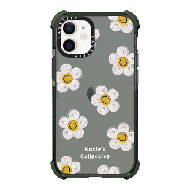 Katie's Collective x CASETiFY iPhone 12 mini Case Midnight Green ウルトラインパクトケース Daisy by Katie-s Collective Katie's Collective x CASETiFY iPhone 12 mini Case Midnight Green ウルトラインパクトケース Daisy by Katie-s Collective