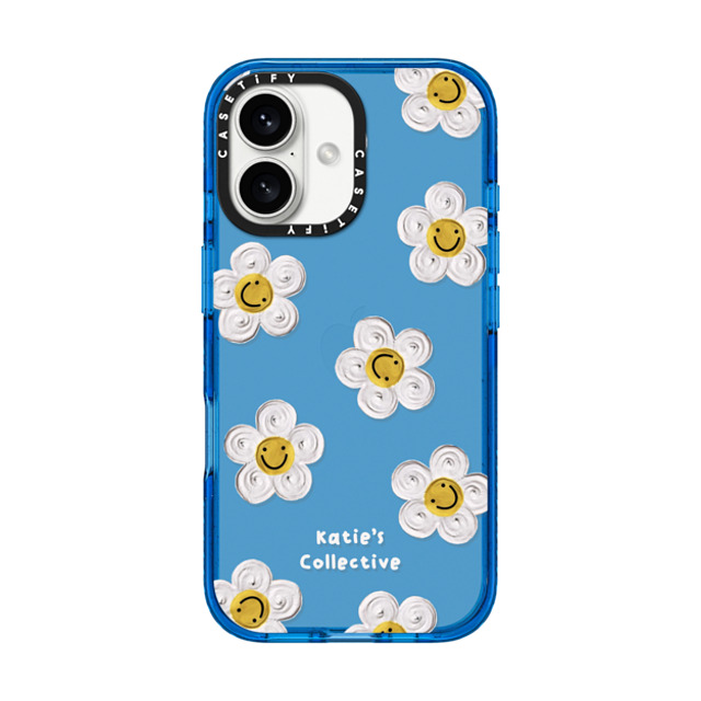Katie's Collective x CASETiFY iPhone 16 ケース スカイブルー インパクトケース Daisy by Katie-s Collective Katie's Collective x CASETiFY iPhone 16 ケース スカイブルー インパクトケース Daisy by Katie-s Collective