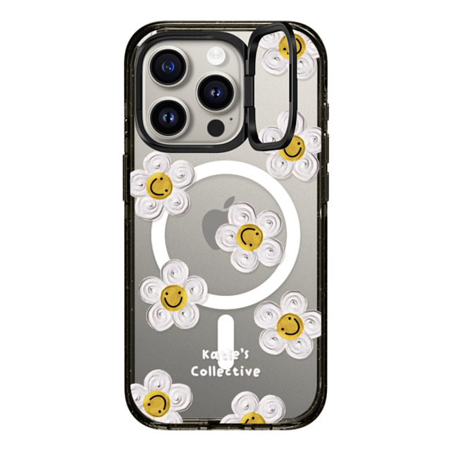 Katie's Collective x CASETiFY iPhone 15 Pro Case Floral Black インパクトリングスタンドケース MagSafe対応 Daisy by Katie-s Collective Mother's Day Katie's Collective x CASETiFY iPhone 15 Pro Case Floral Black インパクトリングスタンドケース MagSafe対応 Daisy by Katie-s Collective Mother's Day