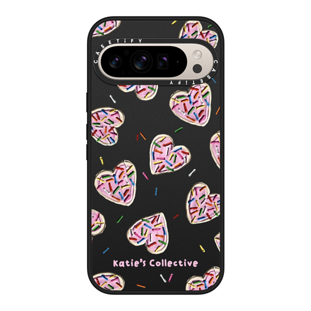 Katie's Collective x CASETiFY Pixel 9 Pro XL ケース Heart,Food マットブラック マグネット式 インパクトケース Heart Sugar Cookies by Katie's Collective Back to School Katie's Collective x CASETiFY Pixel 9 Pro XL ケース Heart,Food マットブラック マグネット式 インパクトケース Heart Sugar Cookies by Katie's Collective Back to School