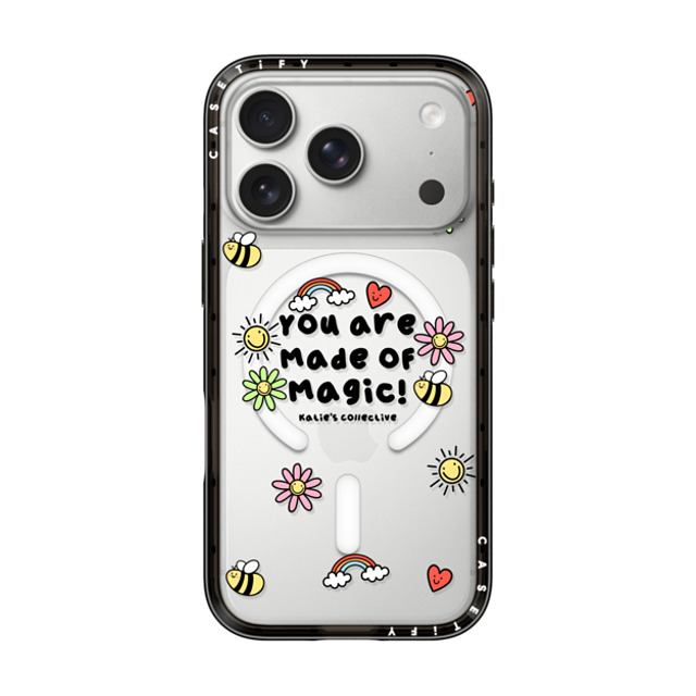 Katie's Collective x CASETiFY iPhone 17 Pro P[X Floral,Cartoon ubN RpNgP[X MagSafeΉ You are Made of Magic by Katie's Collecti