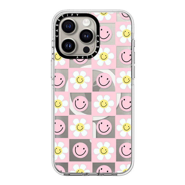 Katie's Collective x CASETiFY iPhone 15 Pro Max ケース クリア クリア ケース MagSafe対応 Floral Friends by Katie's Collective