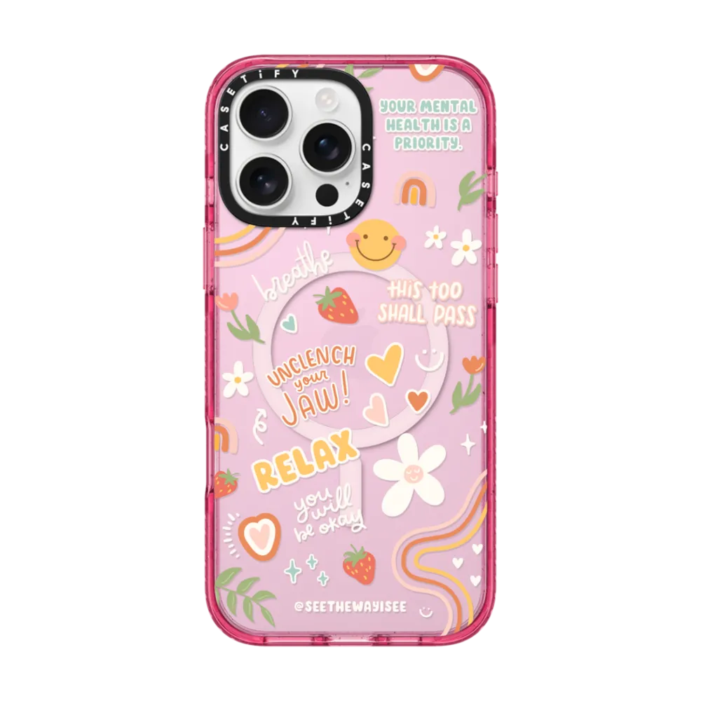 Impact iPhone 16 Pro Max Case MagSafe Compatible - Positive Affirmations