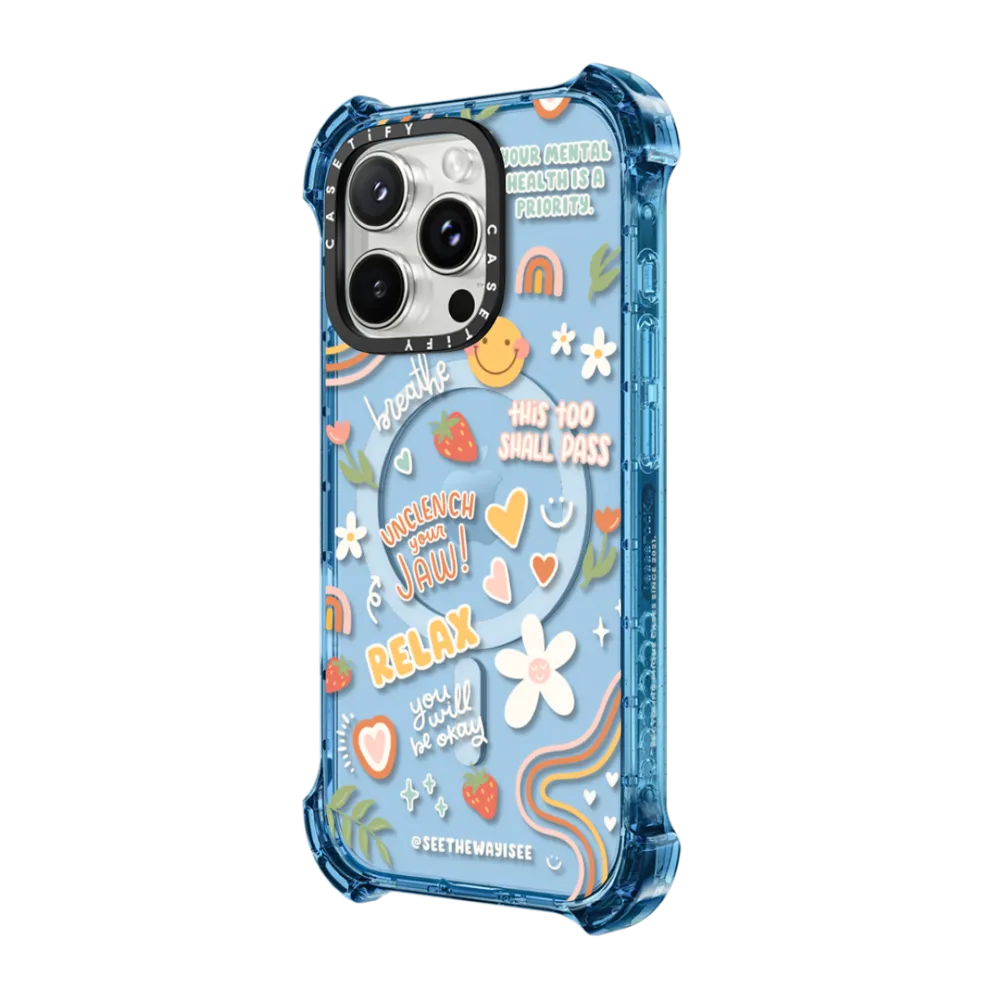 Bounce iPhone 16 Pro Max Case MagSafe Compatible - Positive Affirmations