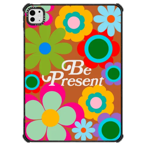 iPad Pro 11-inch (M4/M5) - Be Present iPad Case by Quotes by Christie