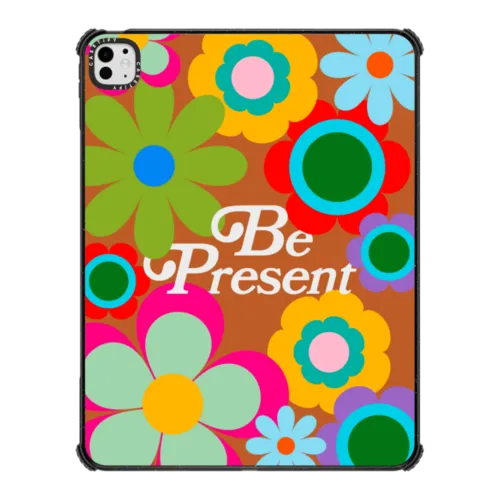 iPad Pro 13-inch (M4/M5) - Be Present iPad Case by Quotes by Christie