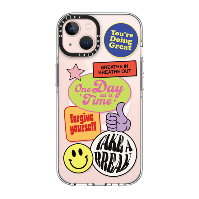 Quotes by Christie x CASETiFY iPhone 13 Case Sticker,Quote クリア クリア ケース MagSafe対応 Doing Great by Quotes by Christie Mother's Day Quotes by Christie x CASETiFY iPhone 13 Case Sticker,Quote クリア クリア ケース MagSafe対応 Doing Great by Quotes by Christie Mother's Day