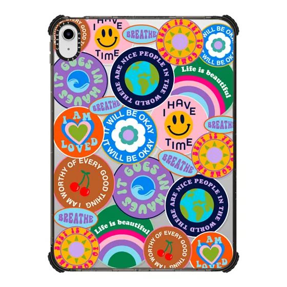 Impact iPad 10.9-inch (10th gen) Case - Be Present iPad Case by Quotes by Christie