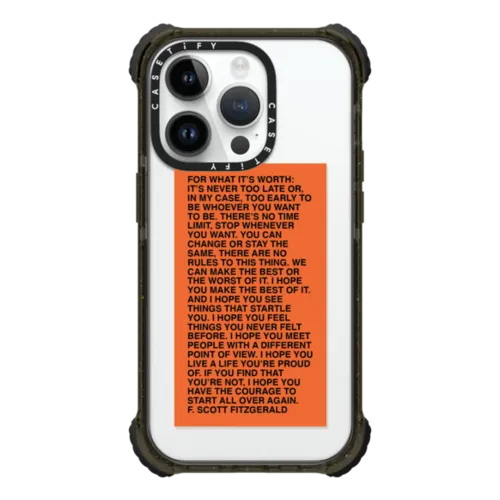 iPhone 14 Pro - For What It's Worth Phone Case by Quotes by Christie