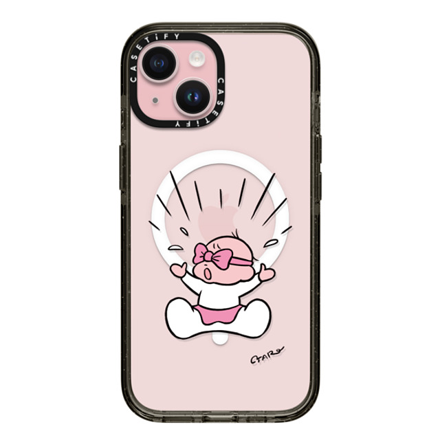 TARO OONO x CASETiFY iPhone 15 Case Cartoon Black Impact Case MagSafe Compatible Happening by TARO OONO Mother's Day TARO OONO x CASETiFY iPhone 15 Case Cartoon Black Impact Case MagSafe Compatible Happening by TARO OONO Mother's Day