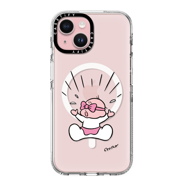 TARO OONO x CASETiFY iPhone 15 Case Cartoon Clear Clear Case MagSafe Compatible Happening by TARO OONO Mother's Day TARO OONO x CASETiFY iPhone 15 Case Cartoon Clear Clear Case MagSafe Compatible Happening by TARO OONO Mother's Day