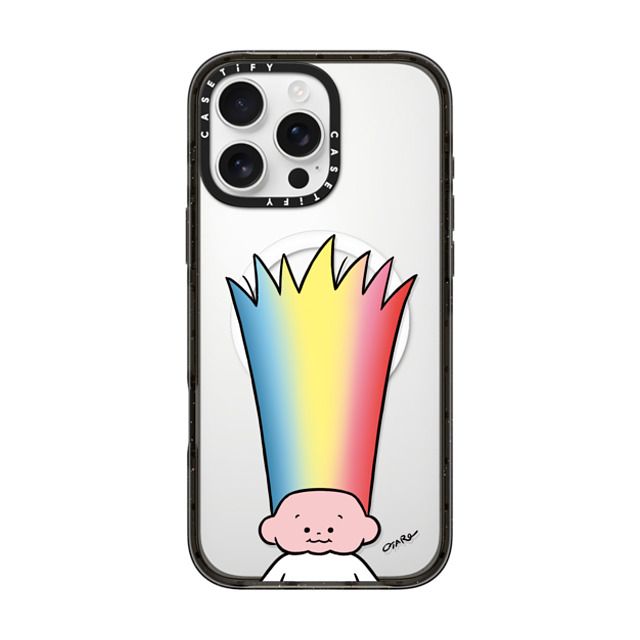 TARO OONO x CASETiFY iPhone 16 Pro Max ケース Cartoon ブラック インパクトケース MagSafe対応 Hyper Long Hair by TARO OONO Father's Day TARO OONO x CASETiFY iPhone 16 Pro Max ケース Cartoon ブラック インパクトケース MagSafe対応 Hyper Long Hair by TARO OONO Father's Day