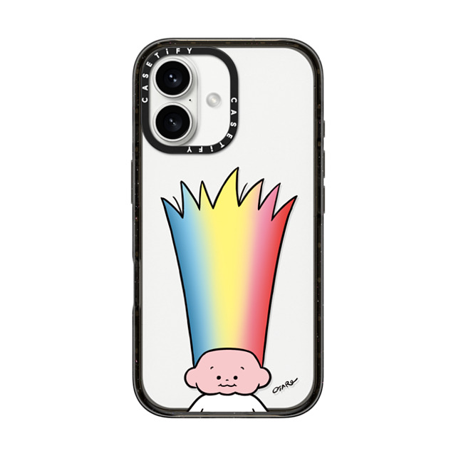 TARO OONO x CASETiFY iPhone 16 Case Cartoon Black インパクトケース Hyper Long Hair by TARO OONO Mother's Day TARO OONO x CASETiFY iPhone 16 Case Cartoon Black インパクトケース Hyper Long Hair by TARO OONO Mother's Day