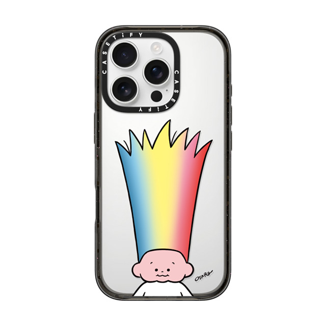 TARO OONO x CASETiFY iPhone 16 Pro Case Cartoon Black Impact Case Hyper Long Hair by TARO OONO Mother's Day TARO OONO x CASETiFY iPhone 16 Pro Case Cartoon Black Impact Case Hyper Long Hair by TARO OONO Mother's Day