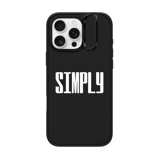 CASETiFY iPhone 16 Pro Max Case Matte Black インパクトリングスタンドケース MagSafe対応 Custom Case - SIMPLY CASETiFY iPhone 16 Pro Max Case Matte Black インパクトリングスタンドケース MagSafe対応 Custom Case - SIMPLY