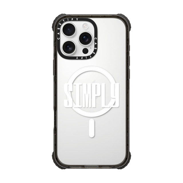 CASETiFY iPhone 16 Pro Max Case Black ウルトラ インパクトケース MagSafe 対応 Custom Case - SIMPLY CASETiFY iPhone 16 Pro Max Case Black ウルトラ インパクトケース MagSafe 対応 Custom Case - SIMPLY