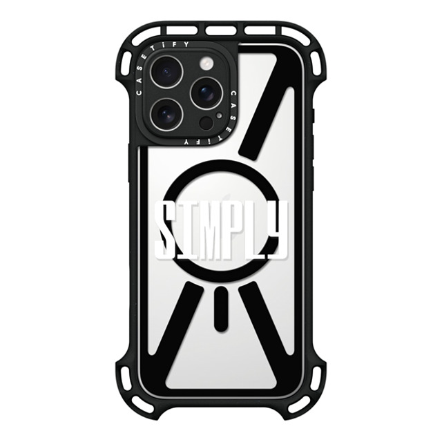 CASETiFY iPhone 16 Pro Max Case Black ウルトラ バウンスケース MagSafe対応 Custom Case - SIMPLY CASETiFY iPhone 16 Pro Max Case Black ウルトラ バウンスケース MagSafe対応 Custom Case - SIMPLY