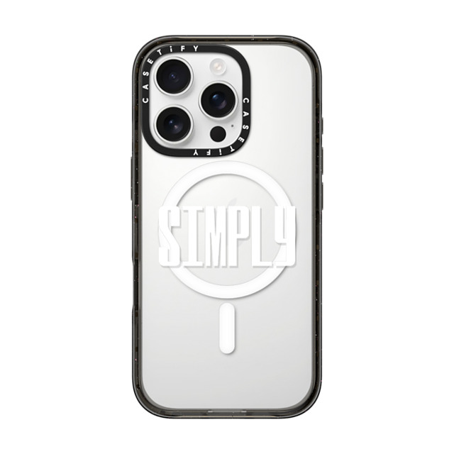 CASETiFY iPhone 16 Pro Case Black Impact Case MagSafe Compatible Custom Case - SIMPLY CASETiFY iPhone 16 Pro Case Black Impact Case MagSafe Compatible Custom Case - SIMPLY