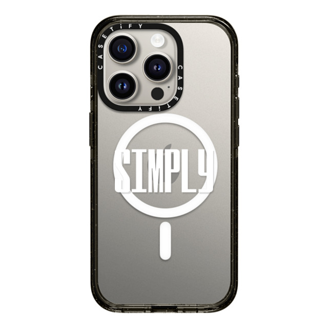 CASETiFY iPhone 15 Pro Case Black Impact Case MagSafe Compatible Custom Case - SIMPLY CASETiFY iPhone 15 Pro Case Black Impact Case MagSafe Compatible Custom Case - SIMPLY