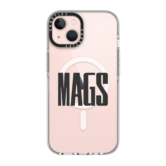 CASETiFY iPhone 13 ケース クリア クリア ケース MagSafe対応 Custom Case - mags CASETiFY iPhone 13 ケース クリア クリア ケース MagSafe対応 Custom Case - mags
