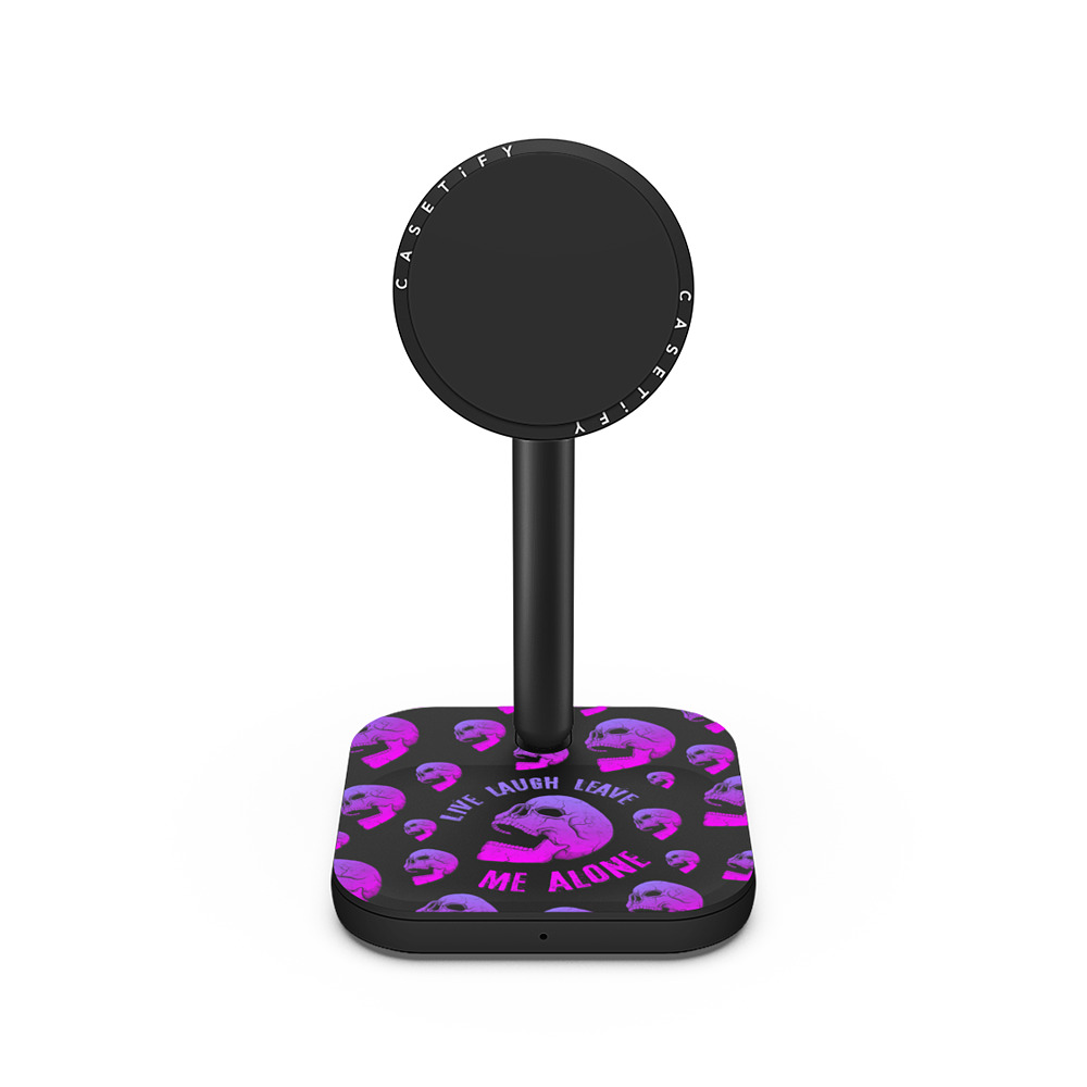 Tommy Devoid x CASETiFY PowerThru 2-in-1 Charging Stand Surrealism Matte Black 2-in-1 充電スタンド Live Laugh Leave Back to School Tommy Devoid x CASETiFY PowerThru 2-in-1 Charging Stand Surrealism Matte Black 2-in-1 充電スタンド Live Laugh Leave Back to School