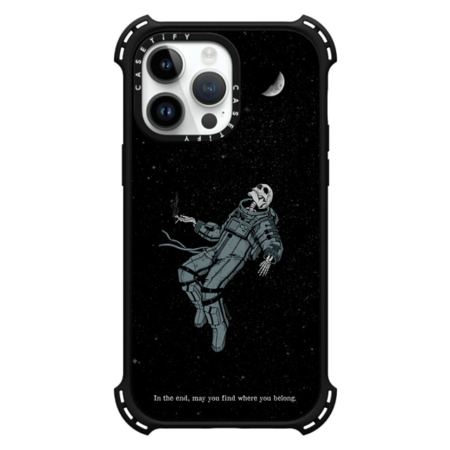 Tommy Devoid x CASETiFY iPhone 14 Pro Max Case Matte Black バウンスケース Somehow, Someday Tommy Devoid x CASETiFY iPhone 14 Pro Max Case Matte Black バウンスケース Somehow, Someday