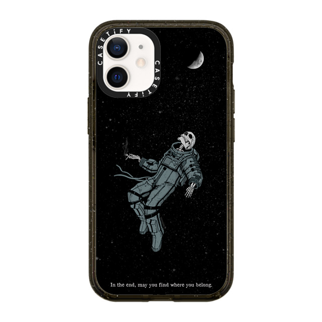Tommy Devoid x CASETiFY iPhone 12 mini ケース Space,Pattern ブラック インパクトケース MagSafe対応 Somehow, Someday New iPhone Tommy Devoid x CASETiFY iPhone 12 mini ケース Space,Pattern ブラック インパクトケース MagSafe対応 Somehow, Someday New iPhone