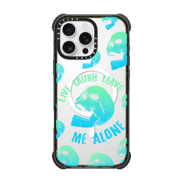 Tommy Devoid x CASETiFY iPhone 16 Pro Max Case Quote,Surrealism Black ウルトラ インパクトケース MagSafe 対応 Live Laugh Leave - Blue Mother's Day Tommy Devoid x CASETiFY iPhone 16 Pro Max Case Quote,Surrealism Black ウルトラ インパクトケース MagSafe 対応 Live Laugh Leave - Blue Mother's Day