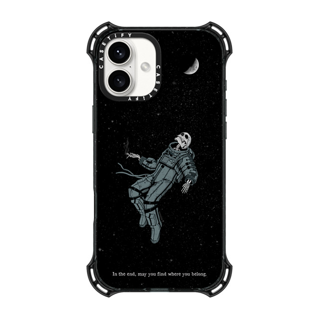Tommy Devoid x CASETiFY iPhone 16 Plus Case Black バウンスケース Somehow, Someday Tommy Devoid x CASETiFY iPhone 16 Plus Case Black バウンスケース Somehow, Someday