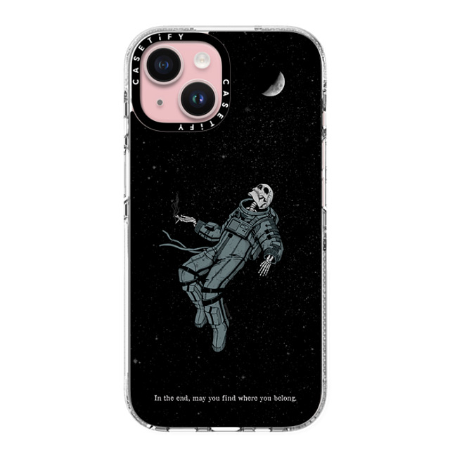 Tommy Devoid x CASETiFY iPhone 15 ケース クリア クリア ケース MagSafe対応 Somehow, Someday