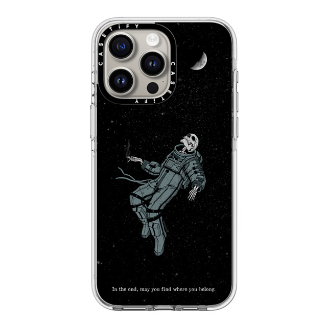 Tommy Devoid x CASETiFY iPhone 15 Pro Max ケース クリア クリア ケース MagSafe対応 Somehow, Someday