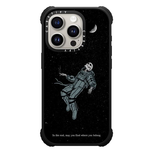 Tommy Devoid x CASETiFY iPhone 15 Pro Case Matte Black ウルトラ インパクトケース MagSafe 対応 Somehow, Someday Tommy Devoid x CASETiFY iPhone 15 Pro Case Matte Black ウルトラ インパクトケース MagSafe 対応 Somehow, Someday
