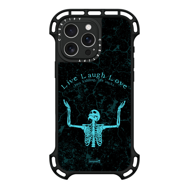 Tommy Devoid x CASETiFY iPhone 16 Pro Max Case Black ウルトラ バウンスケース MagSafe対応 Positively Over It Tommy Devoid x CASETiFY iPhone 16 Pro Max Case Black ウルトラ バウンスケース MagSafe対応 Positively Over It