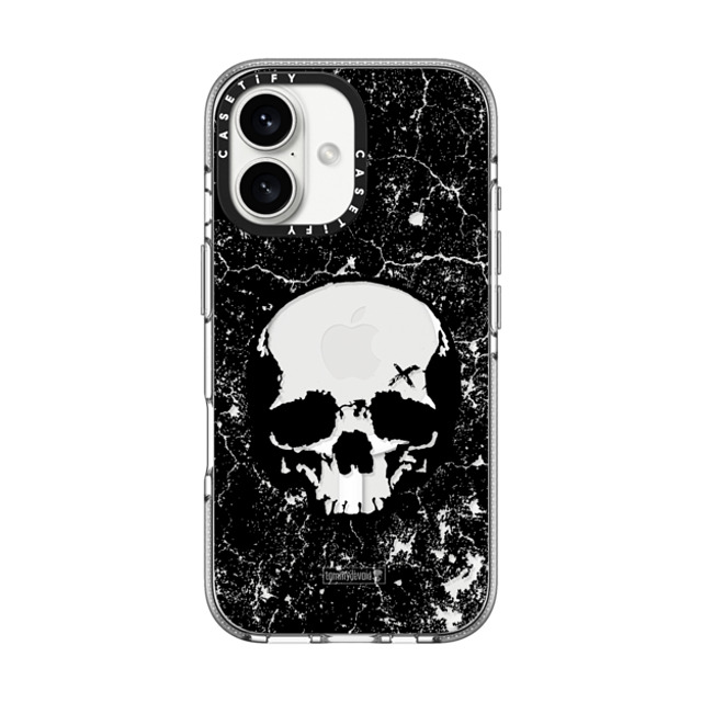 Tommy Devoid x CASETiFY iPhone 16 ケース クリア クリア ケース MagSafe対応 Definitely Distressed